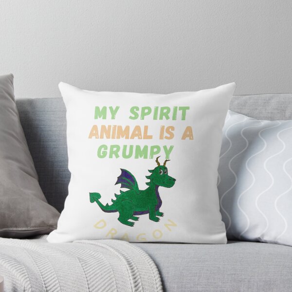 Item preview, my spirit animal is a grumpy dragon designed and sold by zakariyae.