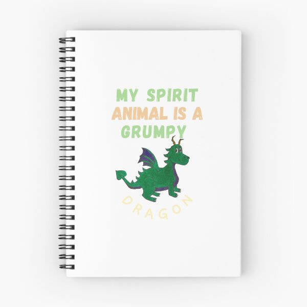 Item preview, my spirit animal is a grumpy dragon designed and sold by zakariyae.