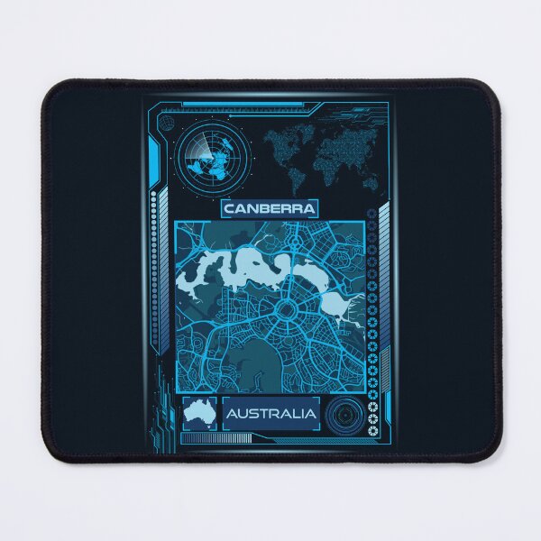 Item preview, CANBERRA MAP AUSTRALIA designed and sold by hatimelhag.