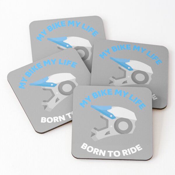 Item preview, My bike my life born to ride  designed and sold by Douaa_Print.