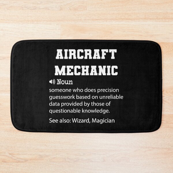 Item preview, Aircraft Mechanic Definition, Funny Aircraft Mechanic Quote, Cool gift for Aircraft Mechanic lover designed and sold by ZAstore.