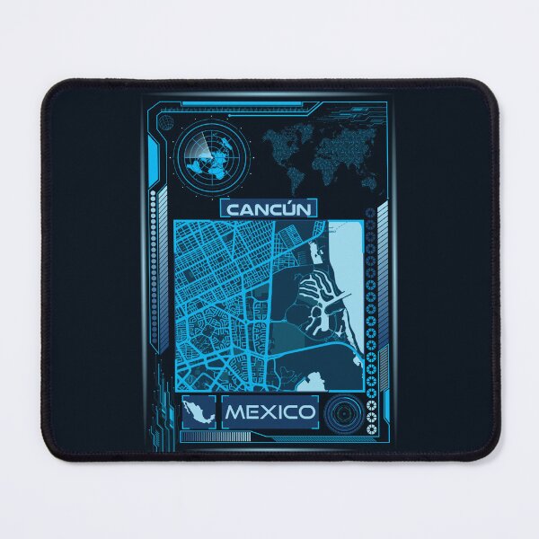 Item preview, CANCUN MAP MEXICO designed and sold by hatimelhag.