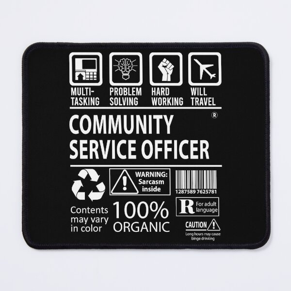 Item preview, Community Service Officer T Shirt - MultiTasking Certified Job Gift Item Tee designed and sold by sabinacsnm.