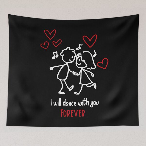 Item preview, Partner look - Couple in love dance - Valentine's Day designed and sold by Dubbra.