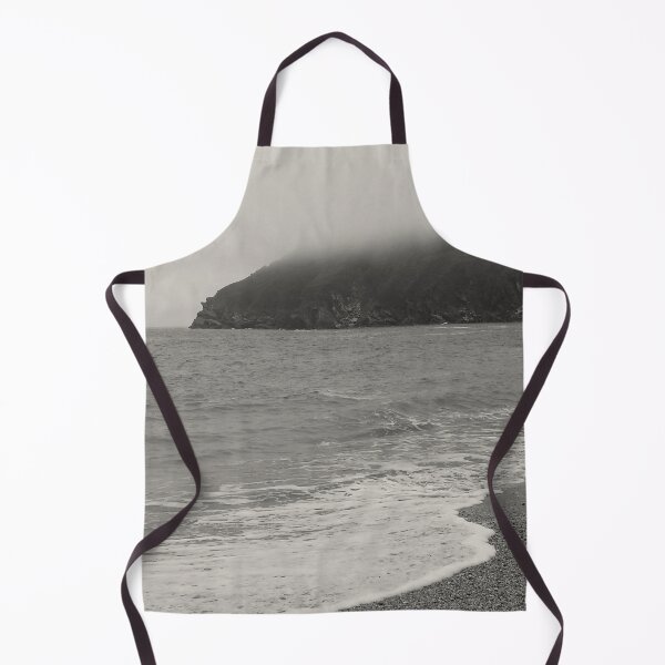 Item preview, Misty Day On A Pebble Beach Vintage Style Photograph designed and sold by TrulyEpoque.