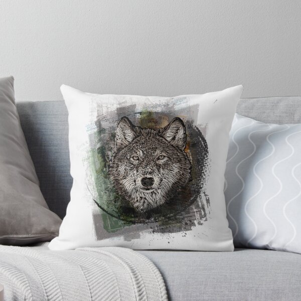 Item preview, wolf portrait  designed and sold by ranker666.