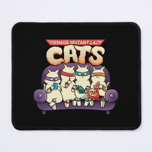 Item preview, The Teenage Mutant Lazy Cats by Tobe Fonseca designed and sold by Tobe Fonseca®.