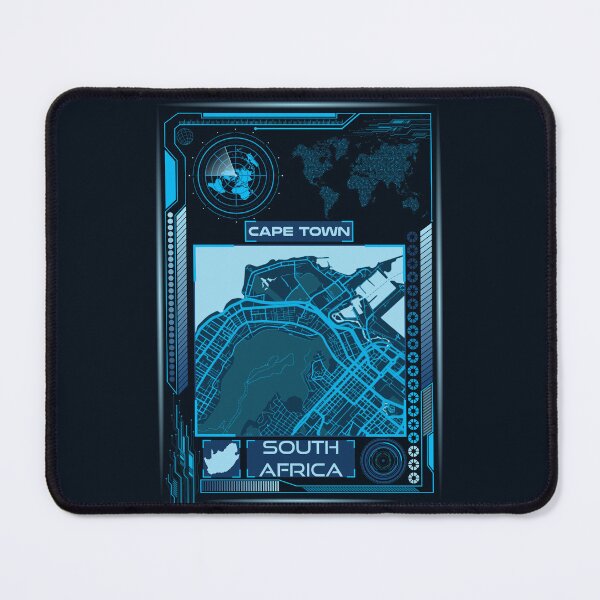 Item preview, CAPE TOWN MAP SOUTH AFRICA designed and sold by hatimelhag.
