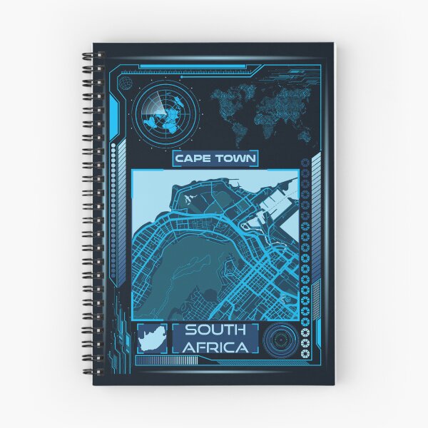 Item preview, CAPE TOWN MAP SOUTH AFRICA designed and sold by hatimelhag.