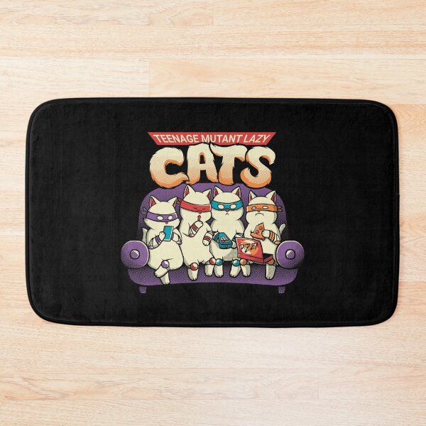 Item preview, The Teenage Mutant Lazy Cats by Tobe Fonseca designed and sold by Tobe Fonseca®.