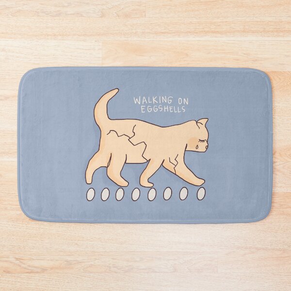 Item preview, walking on eggshells designed and sold by aaalou.