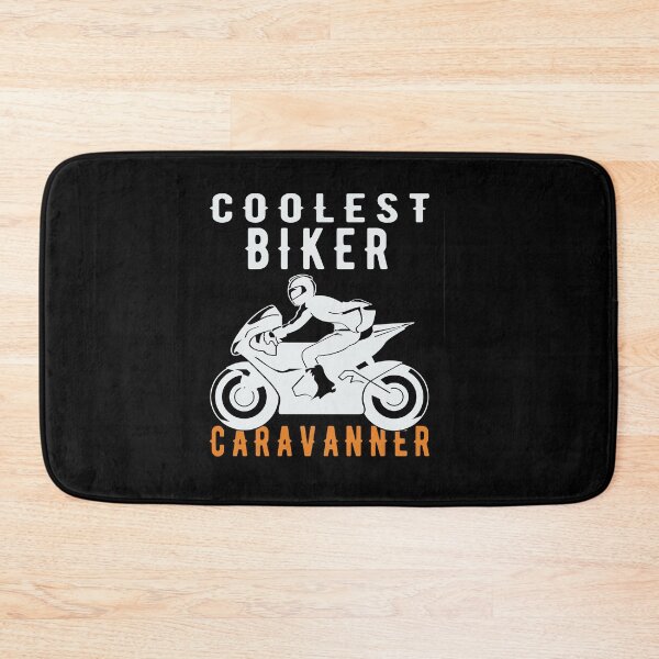 Item preview, Coolest biker caravanner t-shirt design. designed and sold by Mr18JasimU.