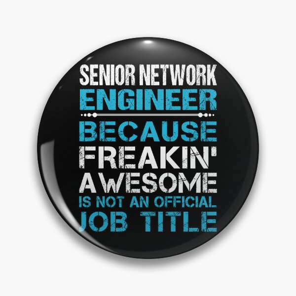 Item preview, Senior Network Engineer T Shirt - Freaking Awesome Job Gift Item Tee designed and sold by oetate4774.