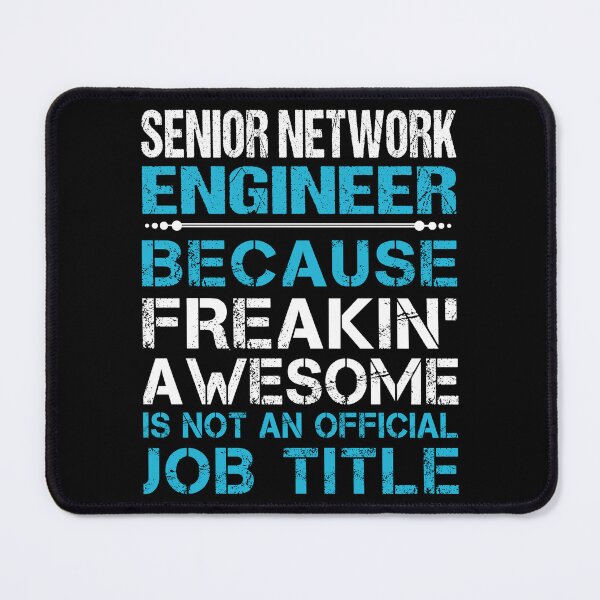 Item preview, Senior Network Engineer T Shirt - Freaking Awesome Job Gift Item Tee designed and sold by oetate4774.