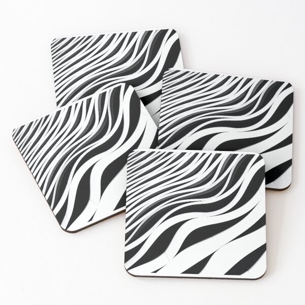 Item preview, architectural white&black abstract pattern designed and sold by BestDesign87.
