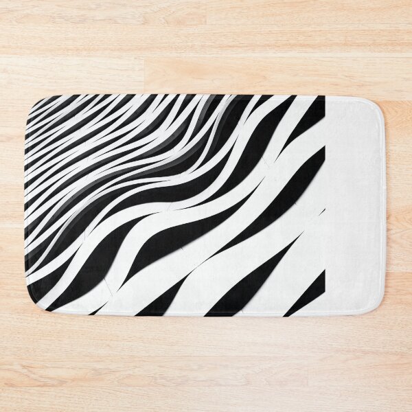 Item preview, architectural white&black abstract pattern designed and sold by BestDesign87.