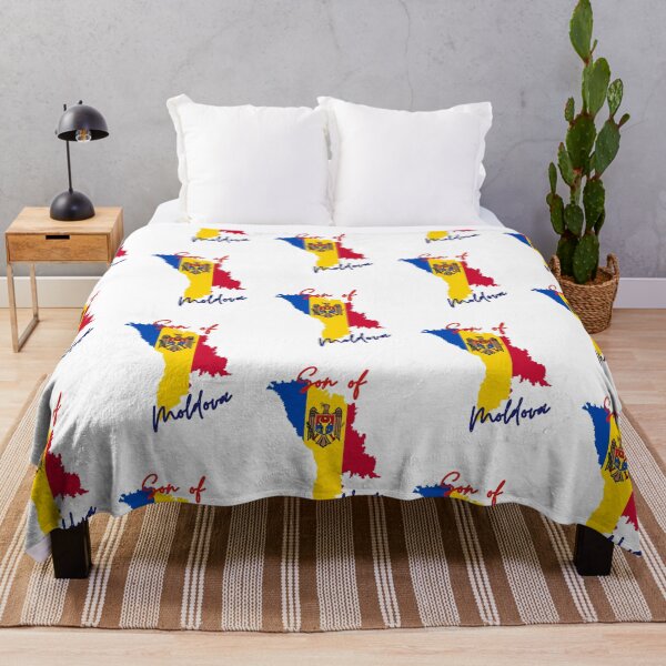 Item preview, Son of Moldova Map Flag designed and sold by NovawayDirect.