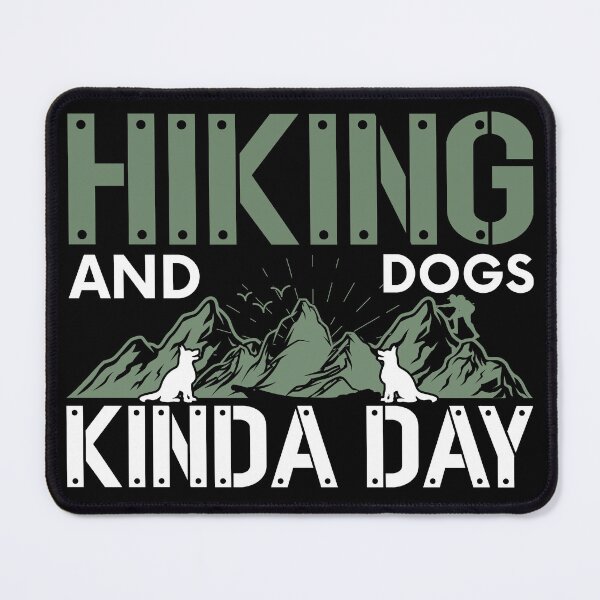 Item preview, Hiking and Dogs Kinda day designed and sold by Assla ⭐⭐⭐⭐⭐.