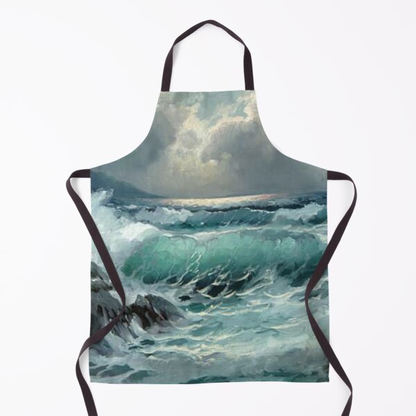 Item preview, Powerful Wave Crashing on Rocky Shoreline designed and sold by SweetMySpot.