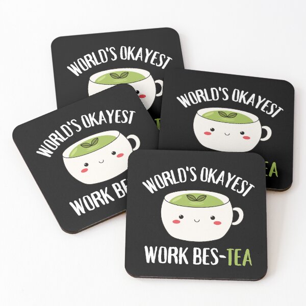 Item preview, World's Okayest Work Bes-Tea | World's Okayest Work Bestie designed and sold by DAFIN.