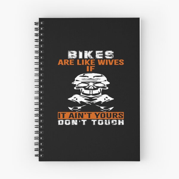 Item preview, Bikes are like wives if it ain't yours don't touch t-shirt design. designed and sold by Mr18JasimU.