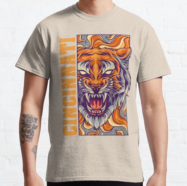 Growling Bengal Tiger Classic T-Shirt for Sale by asharpphoto