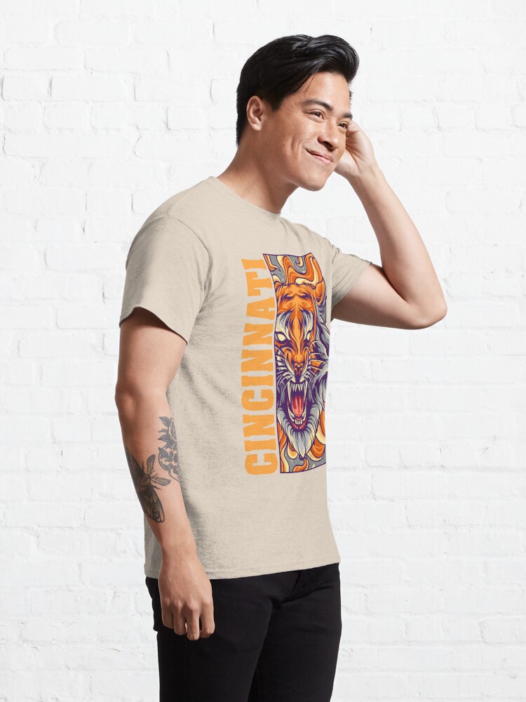 Growling Bengal Tiger Classic T-Shirt for Sale by asharpphoto