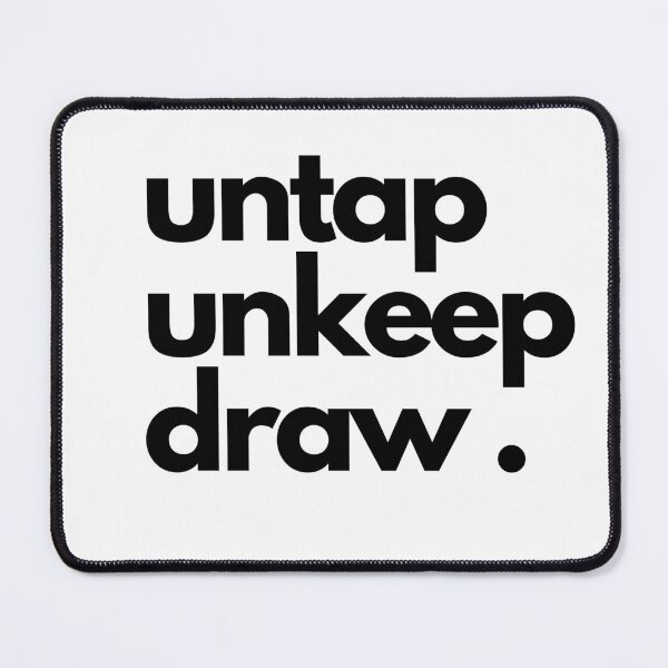Item preview, untap unkeep draw  designed and sold by Ynssama.
