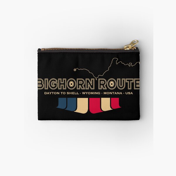 Item preview, USA Bighorn Route - Wyoming Tee Design designed and sold by ROADTROOPER.