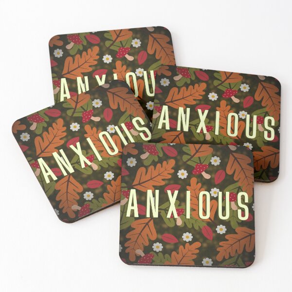 Item preview, Anxious Slogan designed and sold by ShardStudios.