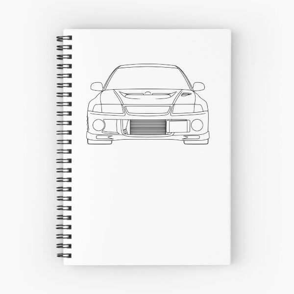 Item preview, Mitsubishi Lancer EVO VI Black Lines designed and sold by EdimDesign.