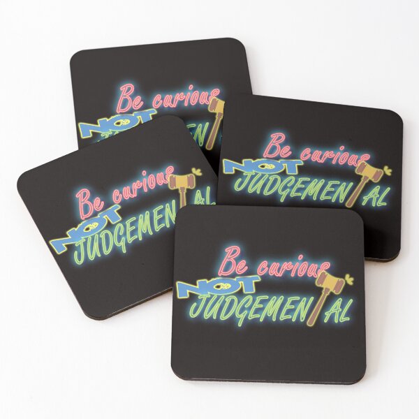 Item preview, Be Curious Not Judgemental designed and sold by roleshop.