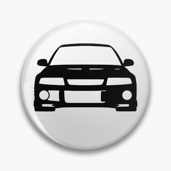 Artikelvorschau, Mitsubishi Lancer EVO VI Schwarzer Aufkleber entworfen und verkauft von EdimDesign.