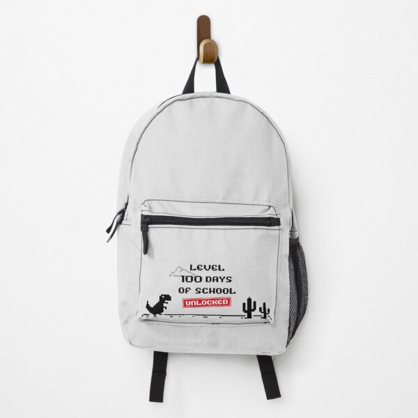 Item preview, level 100 days of school unlocked, 100 days of school, school boys, Chrome Trex Runner designed and sold by Yuzik.