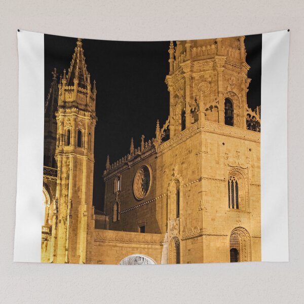 Item preview, Jeronimos Monastery At Night - 7 ©  designed and sold by © Hany G. Jadaa © Prince John Photography.