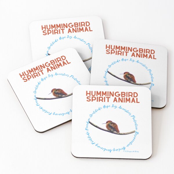 Item preview, Hummingbird Spirit Animal designed and sold by ODesignsNShirts.