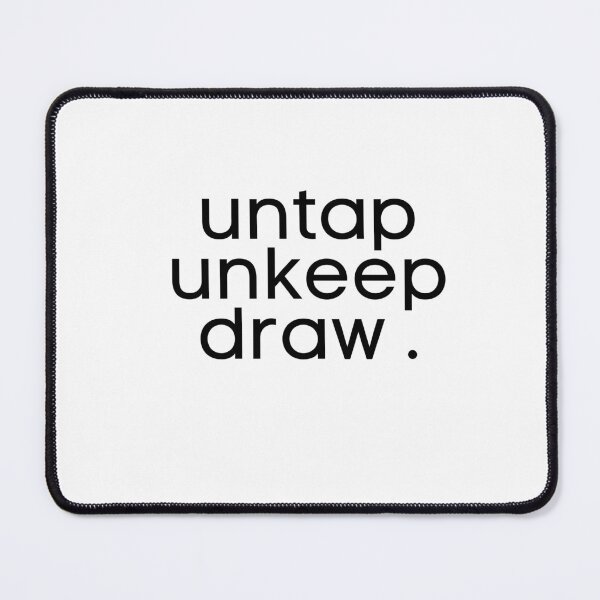 Item preview, untap unkeep draw  designed and sold by Ynssama.
