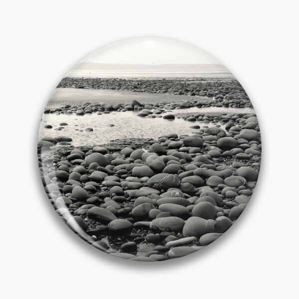 Item preview, Rainy Day On A Pebble Beach Vintage Style Photograph designed and sold by TrulyEpoque.