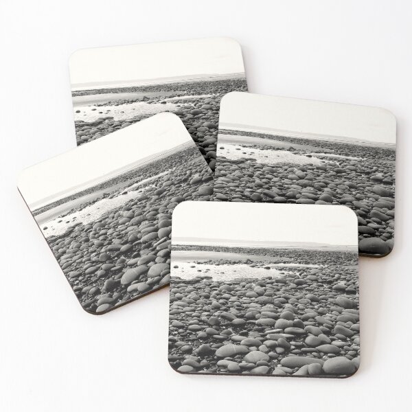 Item preview, Rainy Day On A Pebble Beach Vintage Style Photograph designed and sold by TrulyEpoque.