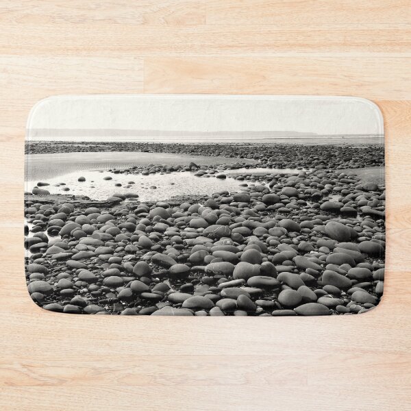 Item preview, Rainy Day On A Pebble Beach Vintage Style Photograph designed and sold by TrulyEpoque.