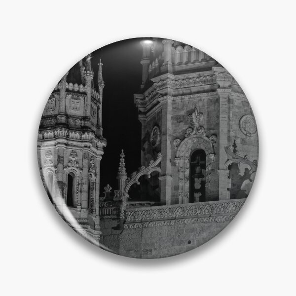 Item preview, Jeronimos Monastery At Night - 8 - Monochrome © designed and sold by © Hany G. Jadaa © Prince John Photography.