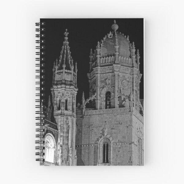 Item preview, Jeronimos Monastery At Night - 8 - Monochrome © designed and sold by © Hany G. Jadaa © Prince John Photography.
