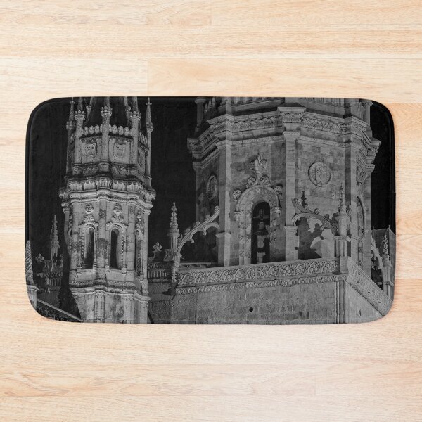 Item preview, Jeronimos Monastery At Night - 8 - Monochrome © designed and sold by © Hany G. Jadaa © Prince John Photography.
