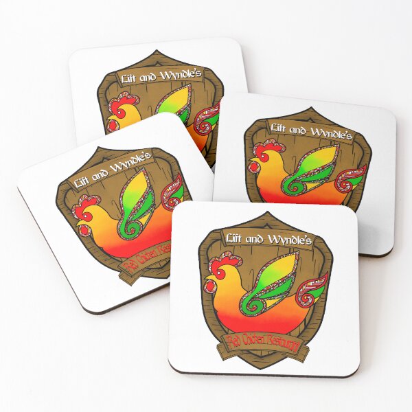 Item preview, Lift and Wyndle’s Red Chicken Restaurant  designed and sold by MaryAreWe.