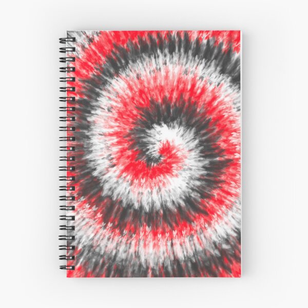Item preview, Tie Dye Espiral Ajustado Rojo y Negro designed and sold by DoubleJDoodles.