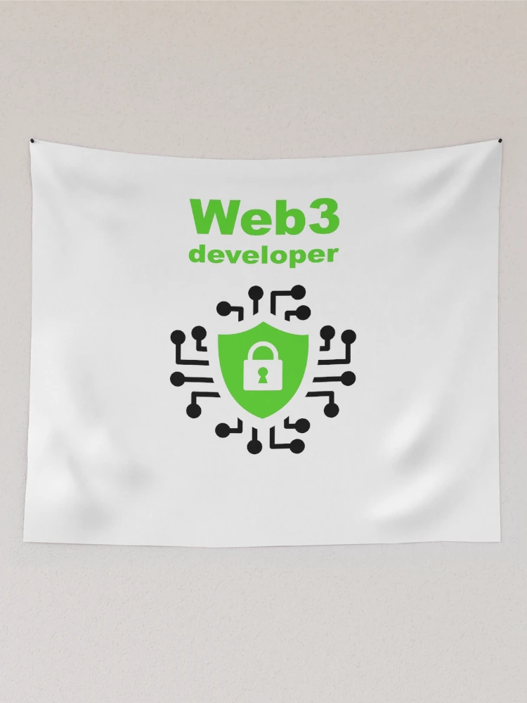 Thumbnail 2 of 3, Tapestry, Web3 Developer, Blockchain Developer, Cryptocurrency, Software Engineer, Computer Science, Fullstack Developer, Programming Humor designed and sold by Max-Wear.