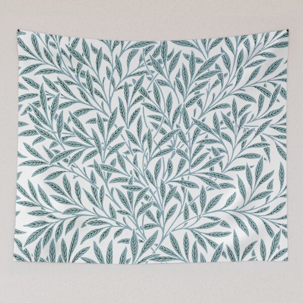 Item preview, Willow pattern 1874 by William Morris Color Saturated and Transparent designed and sold by RyanCaudell.