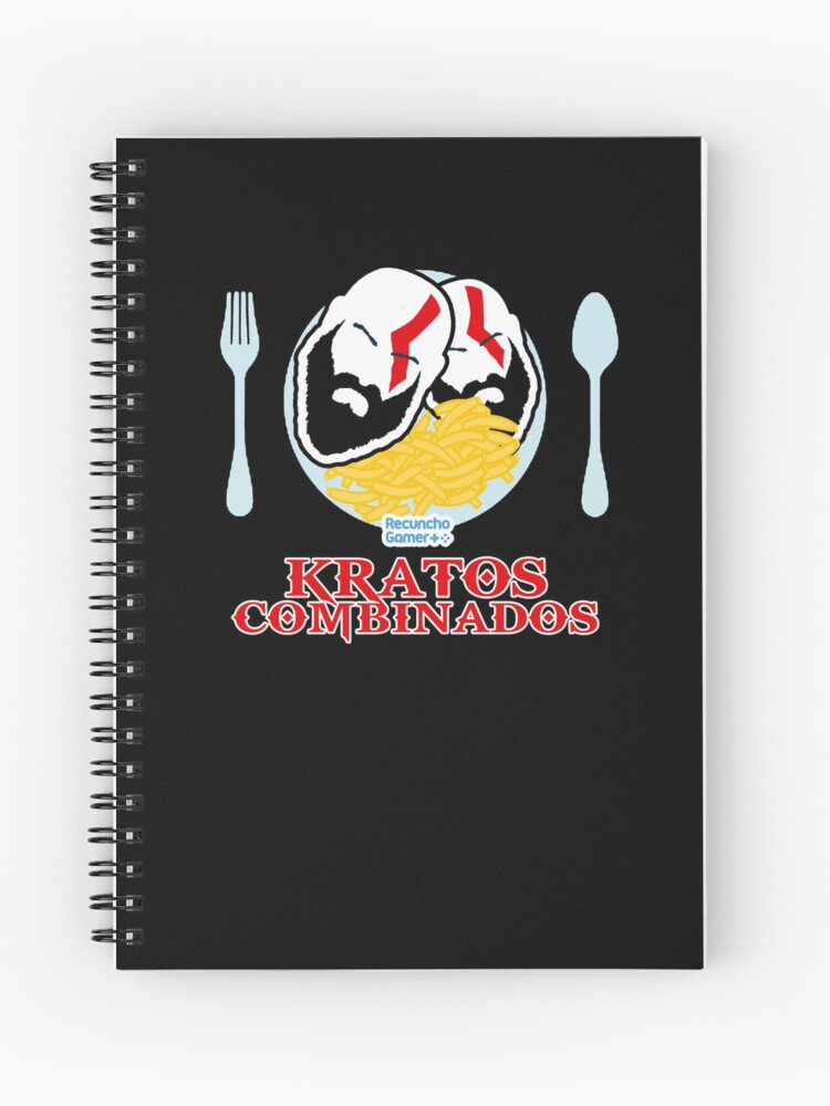 Imagen 1 de 3, Cuaderno con la obra Kratos Combinados, diseñada y vendida por RecunchoGamer.