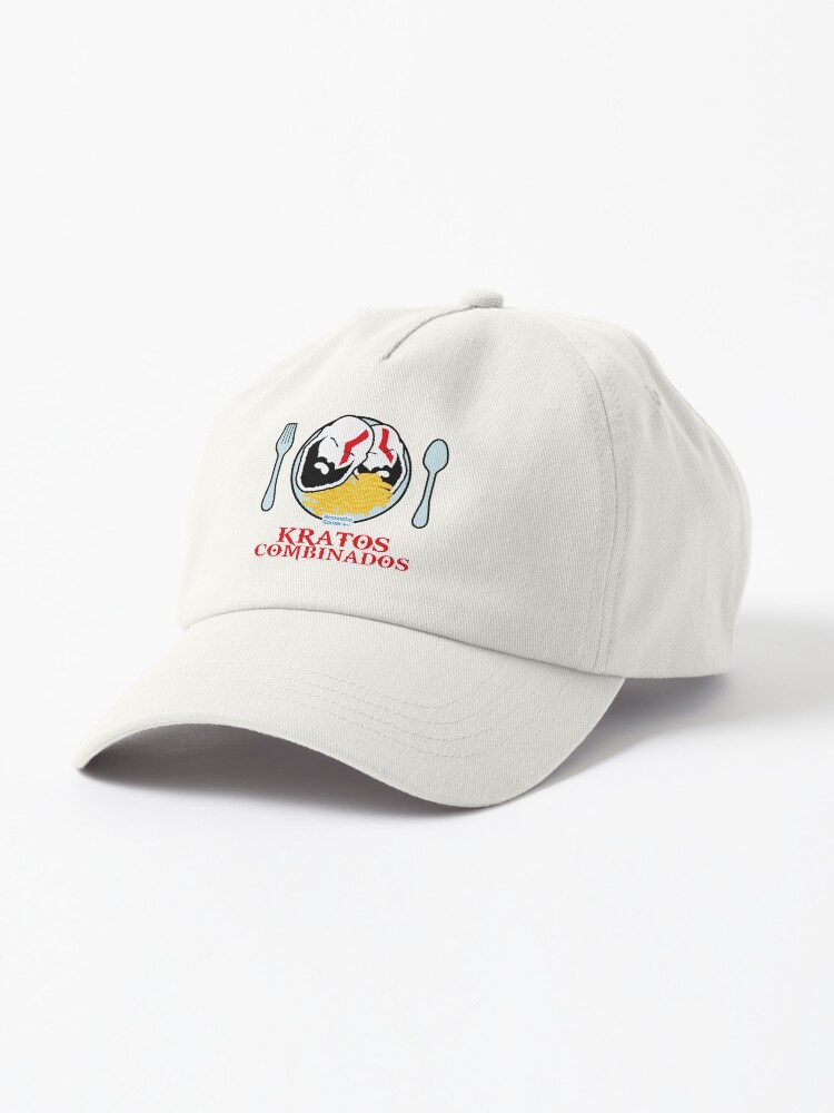 Imagen 1 de 7, Gorra con la obra Kratos Combinados, diseñada y vendida por RecunchoGamer.