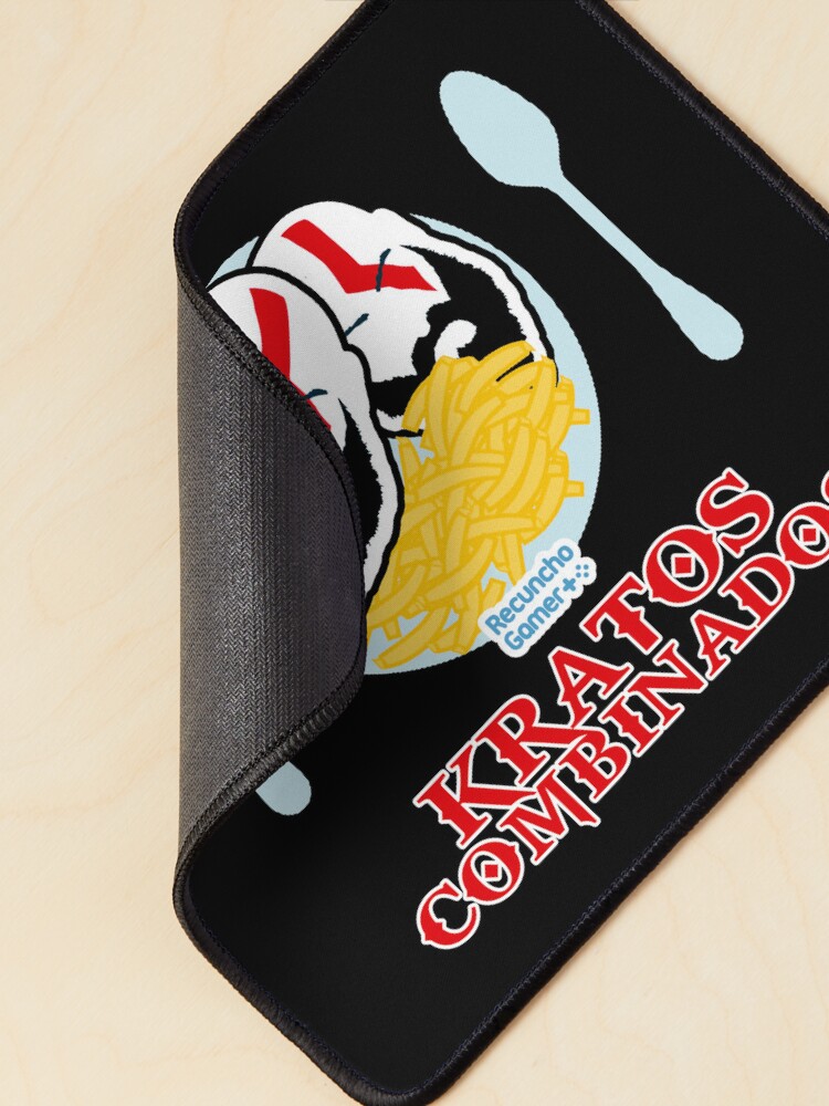 Imagen 2 de 5, Alfombrilla de ratón con la obra Kratos Combinados, diseñada y vendida por RecunchoGamer.